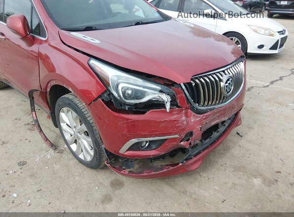 LRBFXFSXXGD169785 2016 BUICK ENVISION Red Widok z przodu