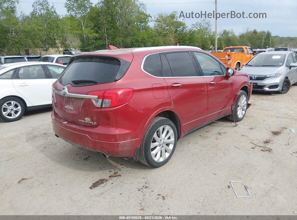 LRBFXFSXXGD169785 2016 BUICK ENVISION Red Tył prawy