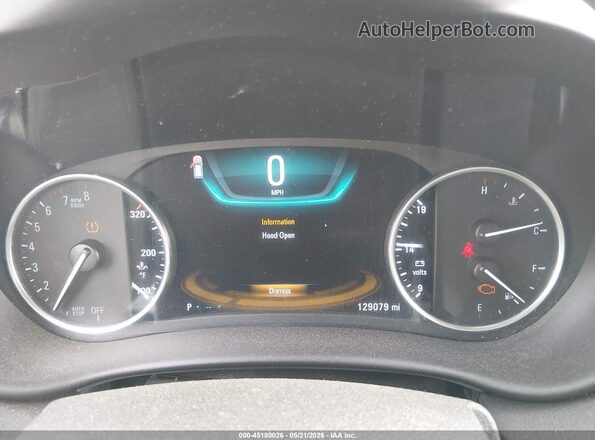 LRBFXFSXXGD169785 2016 BUICK ENVISION Red Widok tylnych siedzeń