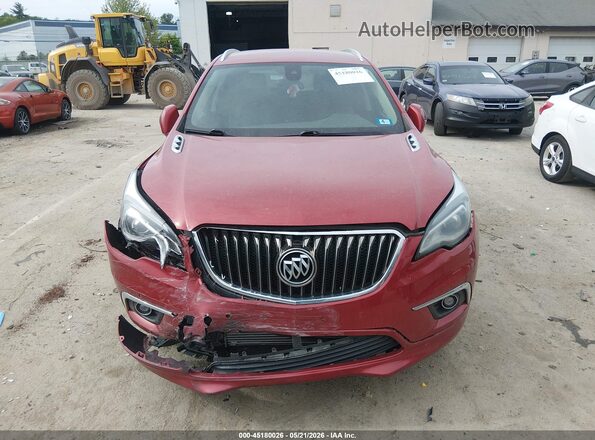 LRBFXFSXXGD169785 2016 BUICK ENVISION Red Widok zestawu wskaźników