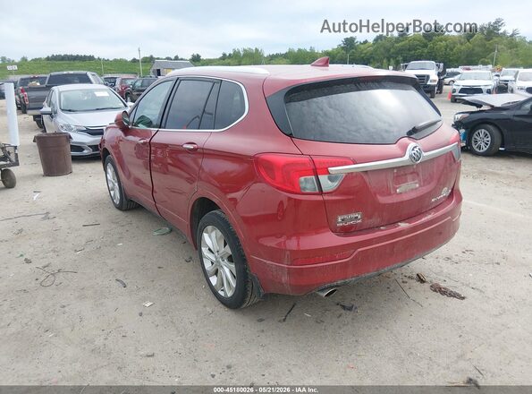 LRBFXFSXXGD169785 2016 BUICK ENVISION Red Tył lewy