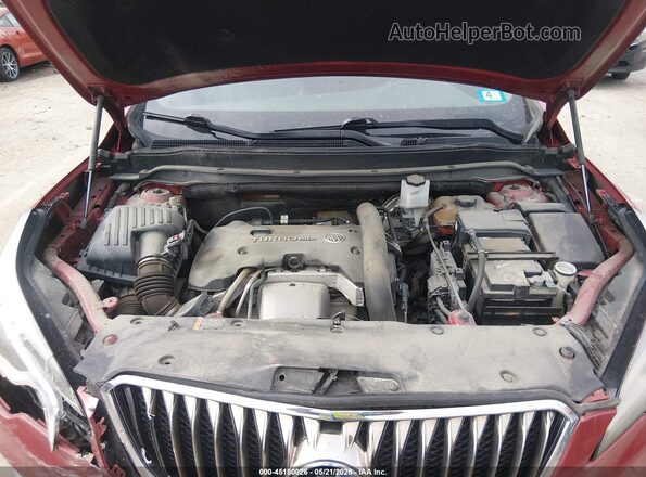 LRBFXFSXXGD169785 2016 BUICK ENVISION Red Widok z tyłu