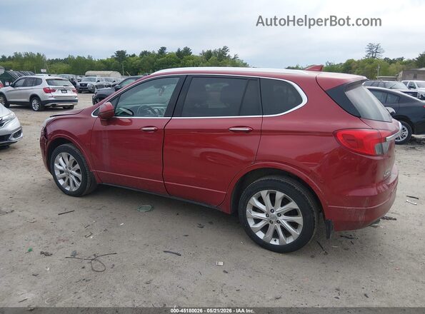 LRBFXFSXXGD169785 2016 BUICK ENVISION Red Widok wnętrza 360 stopni