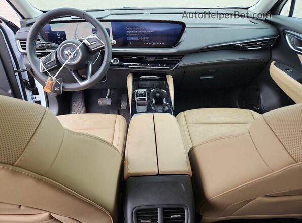 LRBFZKE45SD090618 2025 BUICK ENVISION White Widok deski rozdzielczej