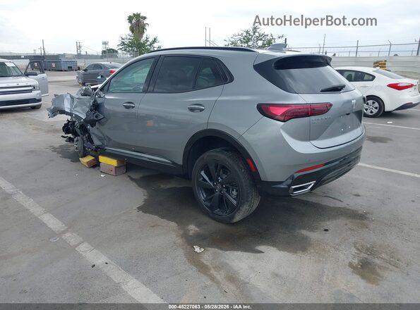 LRBFZLE46SD047704 2025 BUICK ENVISION Gray Trasero izquierdo