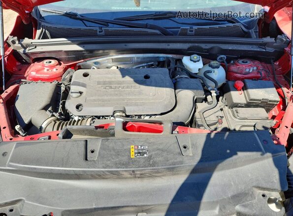 LRBFZLE47SD016333 2025 BUICK ENVISION Red Вид задньої частини салону