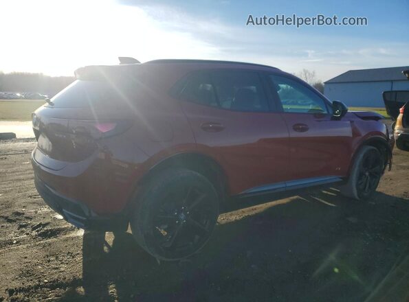 LRBFZLE48SD011609 2025 BUICK ENVISION Красный Задняя правая четверть