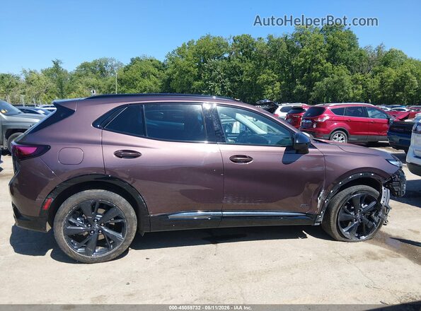 LRBFZLE48SD036915 2025 BUICK ENVISION Brown Вид задньої частини салону
