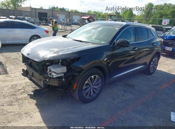 LRBFZME44RD064016 2024 BUICK ENVISION Черный Передняя левая четверть