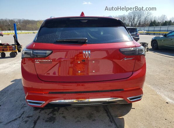LRBFZME49SD036329 2025 BUICK ENVISION Red Rear view