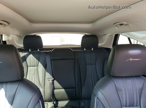 LRBFZME49SD036329 2025 BUICK ENVISION Red Rear seats view