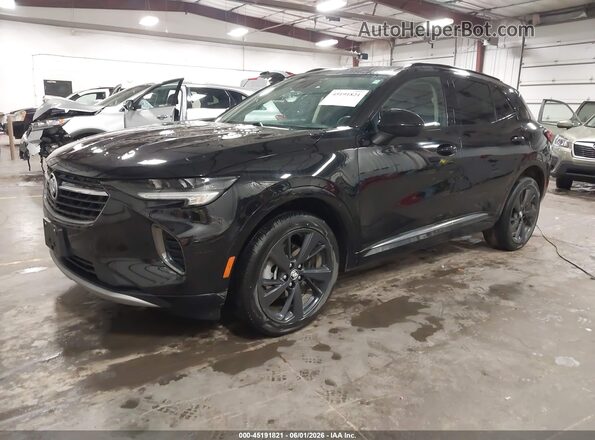 LRBFZMR44PD041729 2023 BUICK ENVISION Black Передня ліва чверть