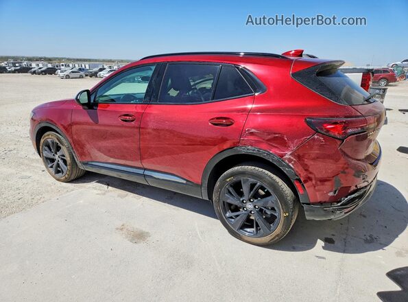 LRBFZMR44PD201186 2023 BUICK ENVISION Red Trasero izquierdo
