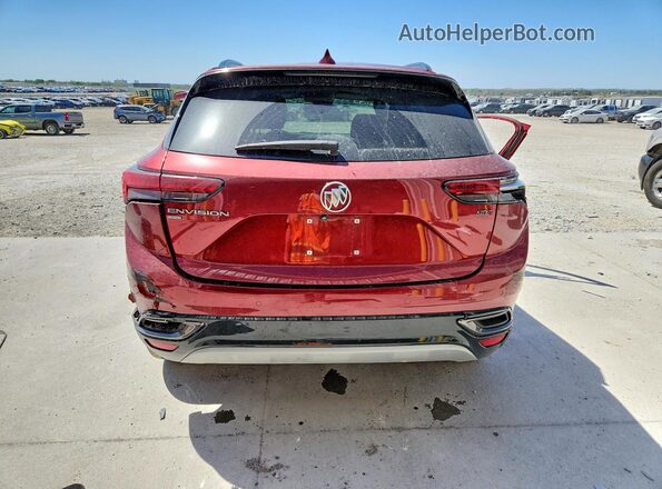 LRBFZMR44PD201186 2023 BUICK ENVISION Red Vista trasera