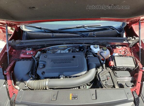 LRBFZMR44PD201186 2023 BUICK ENVISION Red Vista del compartimento del motor