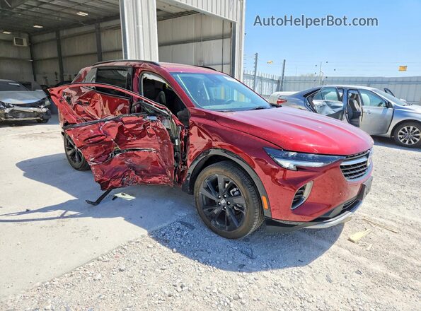 LRBFZMR44PD201186 2023 BUICK ENVISION Red Delantero derecho