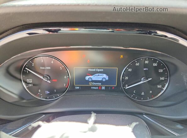 LRBFZMR44PD201186 2023 BUICK ENVISION Red Vista del cuadro de instrumentos