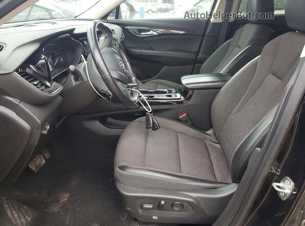 LRBFZMR4XMD086248 2021 BUICK ENVISION Black Front interior view