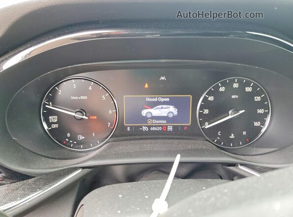 LRBFZMR4XMD086248 2021 BUICK ENVISION Black Instrument cluster view