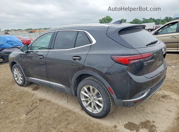 LRBFZMR4XMD086248 2021 BUICK ENVISION Black Rear left