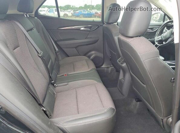 LRBFZMR4XMD086248 2021 BUICK ENVISION Black Rear interior view