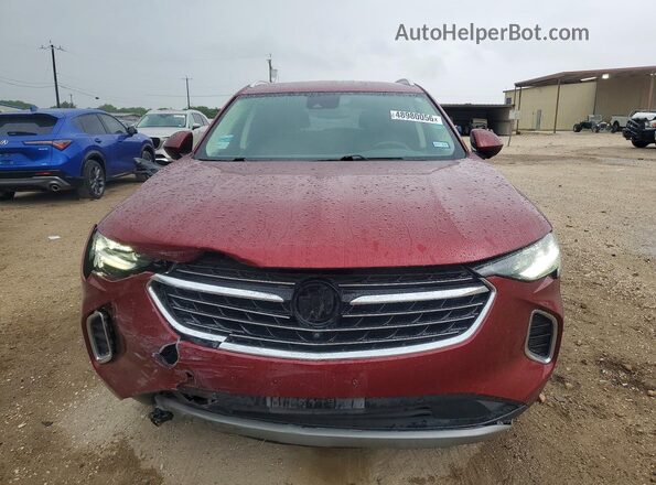 LRBFZNR43ND136124 2022 BUICK ENVISION Бордовый Вид спереди