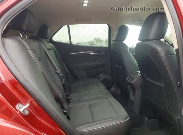 LRBFZNR43ND136124 2022 BUICK ENVISION Бордовый Вид задней части салона