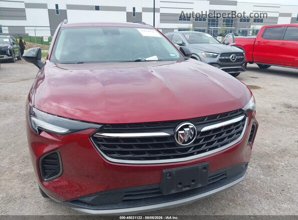 LRBFZNR44MD054353 2021 BUICK ENVISION Red Вид щитка приладів