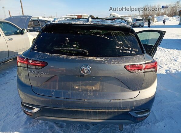 LRBFZNR44MD100330 2021 BUICK ENVISION Gray უკანა ხედი