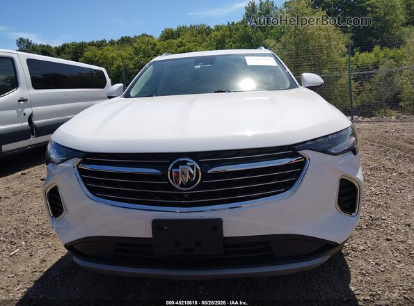 LRBFZNR44ND011147 2022 BUICK ENVISION White Widok zestawu wskaźników