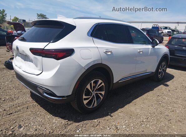 LRBFZNR44ND011147 2022 BUICK ENVISION White Tył prawy
