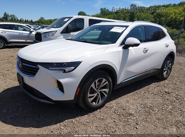 LRBFZNR44ND011147 2022 BUICK ENVISION White Przód lewy