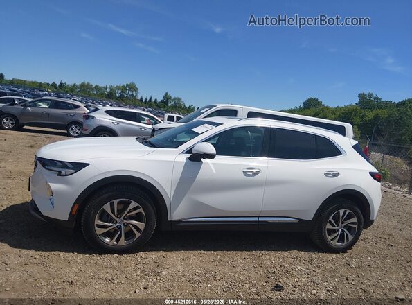 LRBFZNR44ND011147 2022 BUICK ENVISION White Widok wnętrza 360 stopni