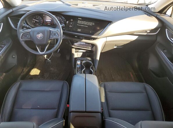 LRBFZNR44ND126203 2022 BUICK ENVISION Gray Widok deski rozdzielczej