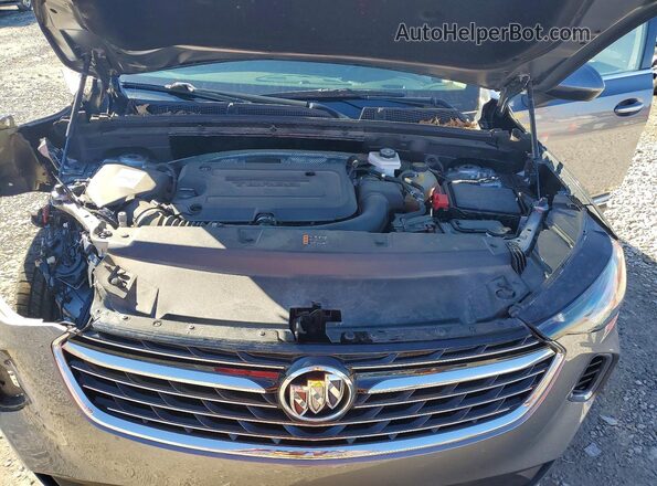 LRBFZNR44ND126203 2022 BUICK ENVISION Gray Widok komory silnika