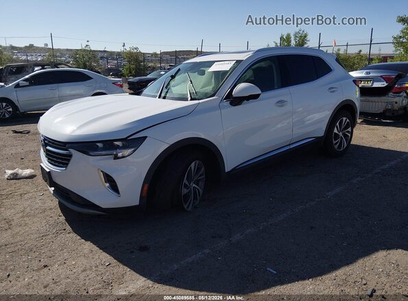 LRBFZNR45MD139072 2021 BUICK ENVISION White Front left