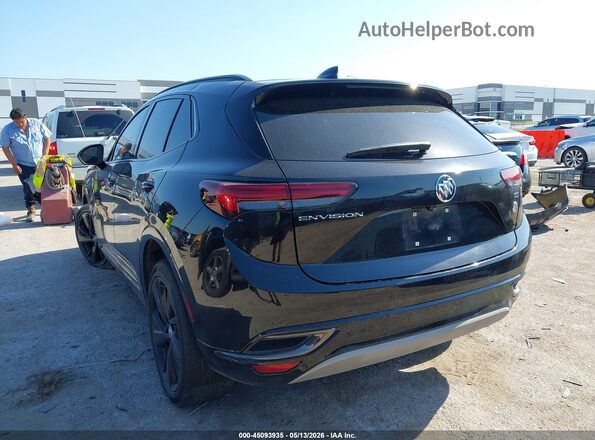 LRBFZNR46ND022344 2022 BUICK ENVISION Black Հետևի ձախ