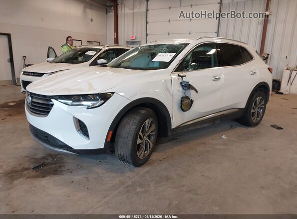 LRBFZNR46ND060589 2022 BUICK ENVISION White Front left