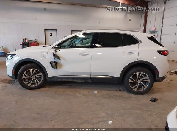 LRBFZNR46ND060589 2022 BUICK ENVISION White Rear interior view