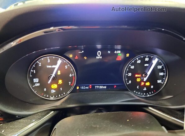 LRBFZNR48PD066221 2023 BUICK ENVISION Blue Вид щитка приладів