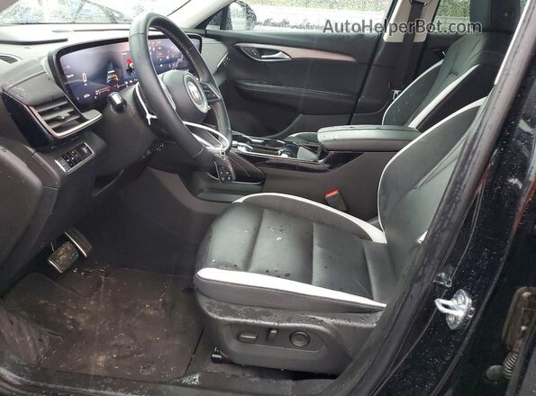 LRBFZPE41RD018838 2024 BUICK ENVISION Black Front interior view