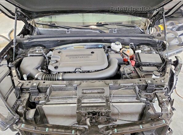 LRBFZPR40PD086720 2023 BUICK ENVISION Black ძრავის განყოფილების ხედი