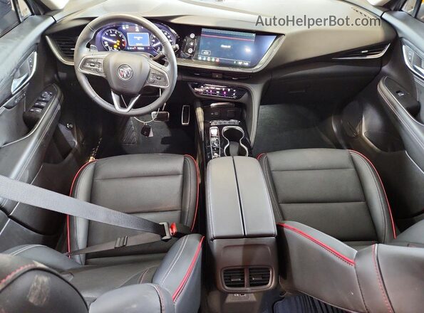 LRBFZPR40PD086720 2023 BUICK ENVISION Black წინა პანელის ხედი