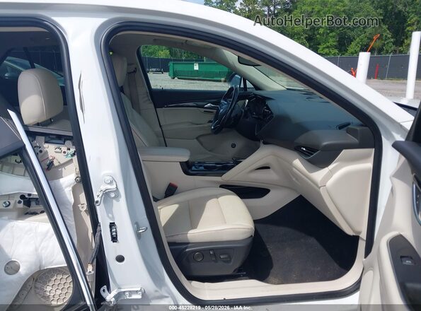 LRBFZPR45MD122414 2021 BUICK ENVISION Белый Вид салона спереди