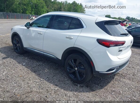 LRBFZPR45MD122414 2021 BUICK ENVISION Белый Задняя левая четверть