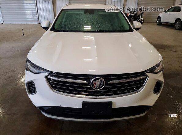 LRBFZPR46MD127735 2021 BUICK ENVISION White Front view