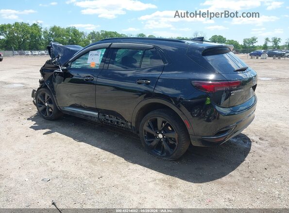 LRBFZPR47MD075063 2021 BUICK ENVISION Black უკანა მარცხენა