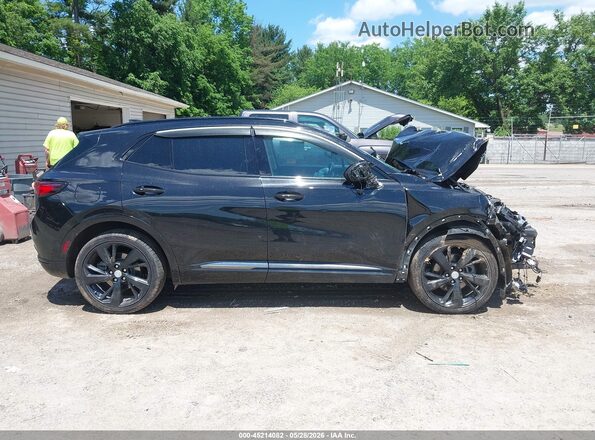 LRBFZPR47MD075063 2021 BUICK ENVISION Black ხელსაწყოთა პანელის ხედი