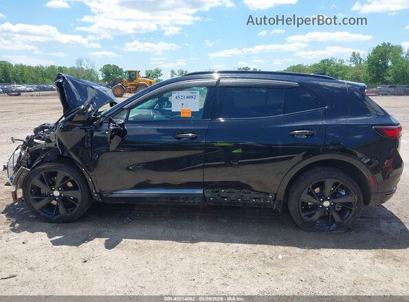 LRBFZPR47MD075063 2021 BUICK ENVISION Black უკანა სალონის ხედი