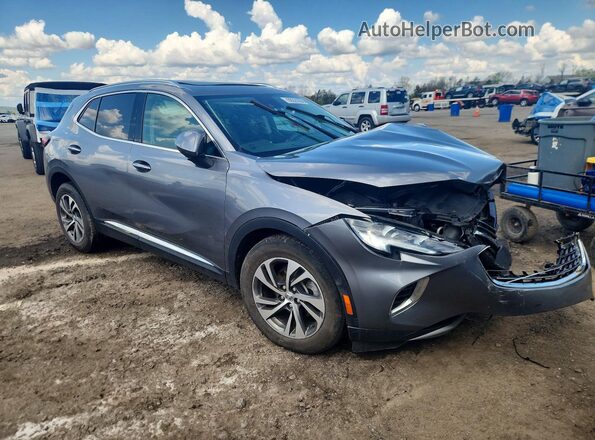 LRBFZPR48ND019456 2022 BUICK ENVISION Gray Передня права чверть